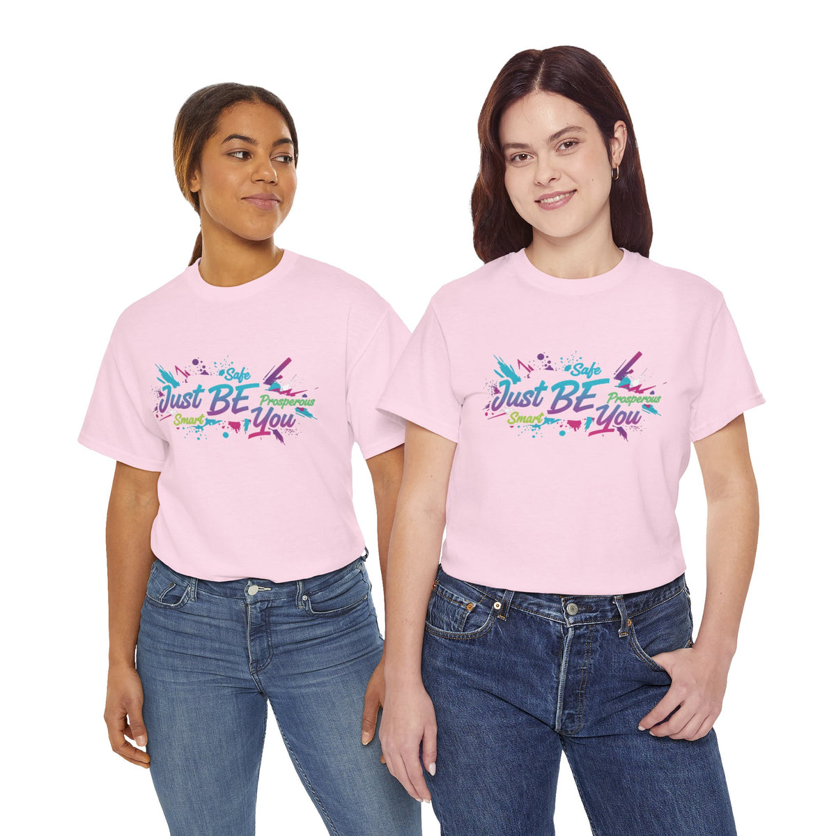 Graphic T-Shirt | Just Be You | Colorful Inspirational Streetwear