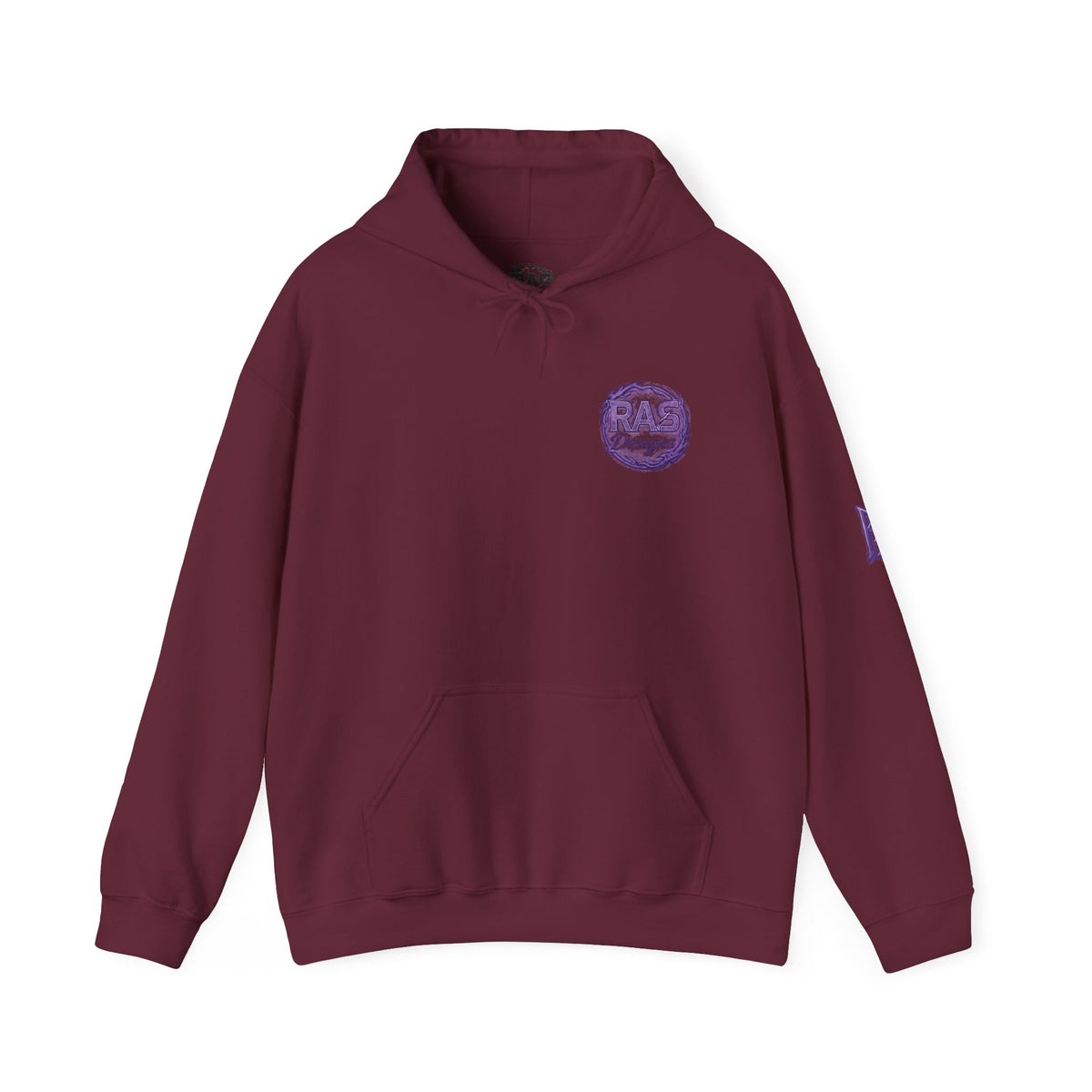 Pullover Hoodie | Ghost of the Red Wolf | Bold Wolf Graphic Streetwear