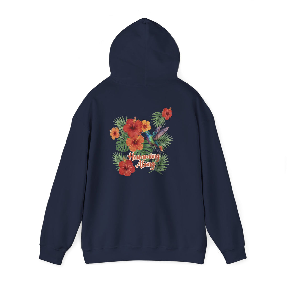 Pullover Hoodie | Humming Along | Tropical Floral Streetwear