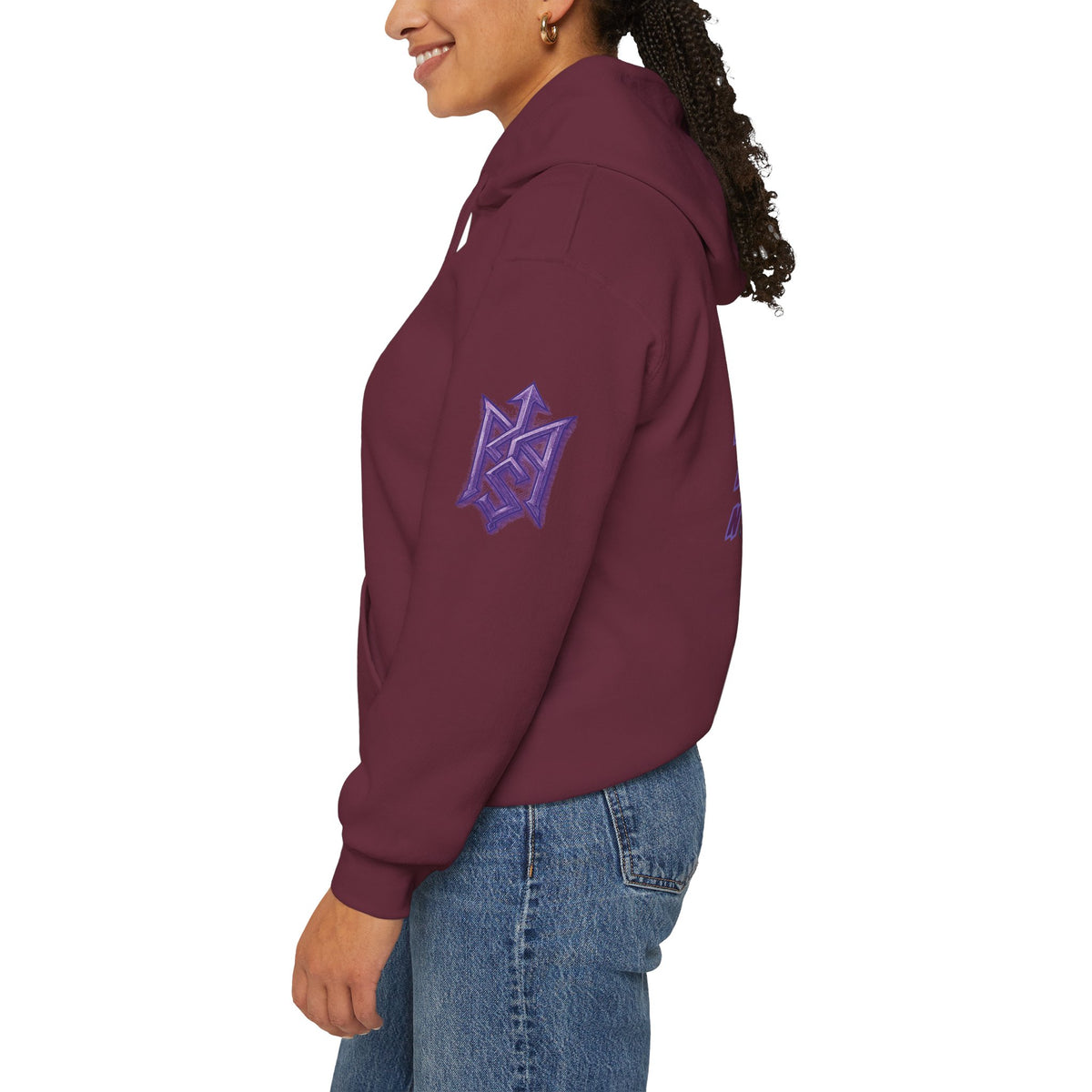 Pullover Hoodie | Clownin' Around | Neon Clown Vintage Comic Streetwear