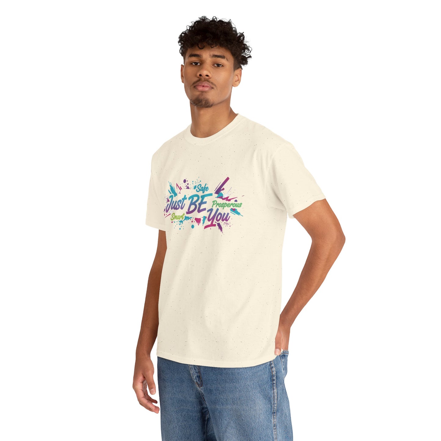 Just Be You T-Shirt — Colorful Inspirational Graphic Tee Streetwear