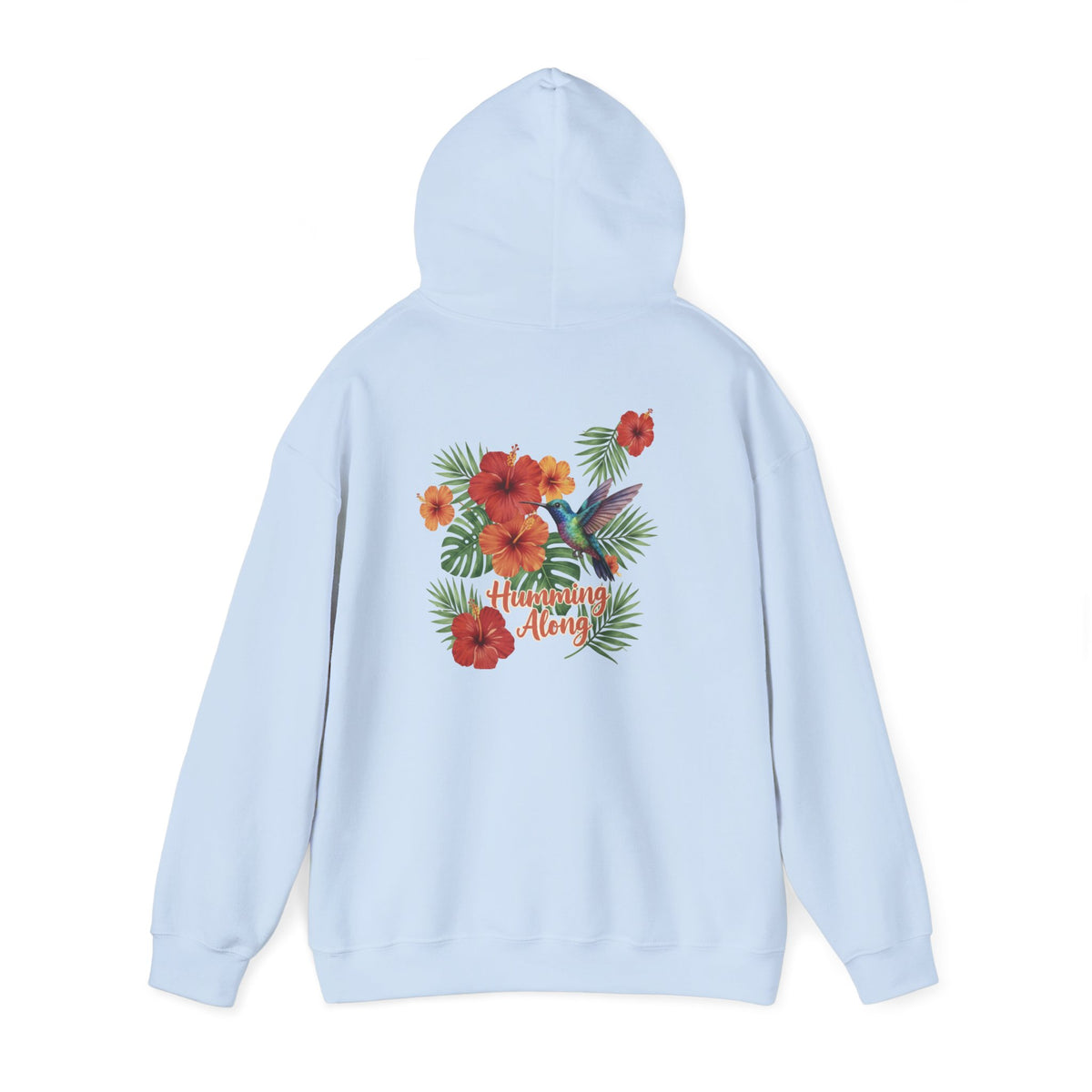 Pullover Hoodie | Humming Along | Tropical Floral Streetwear