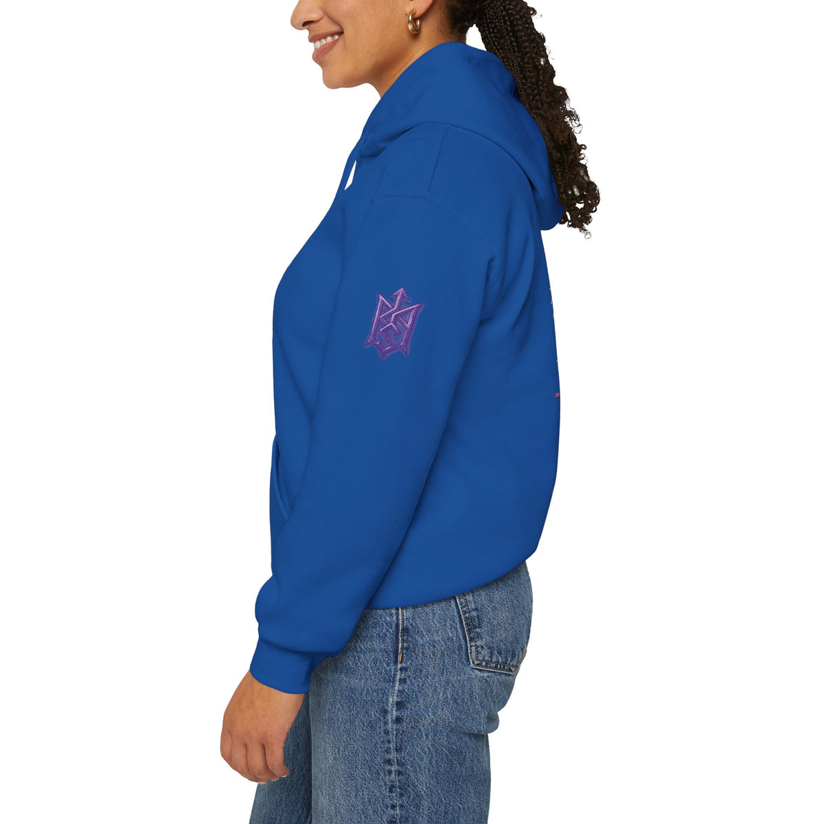 Pullover Hoodie | Ghost of the Red Wolf | Bold Wolf Graphic Streetwear