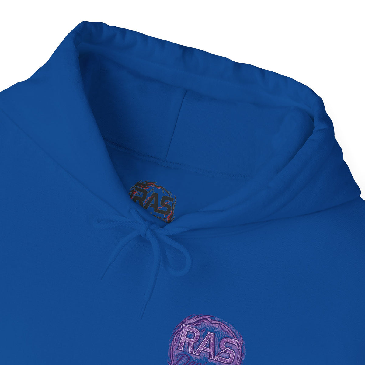 Pullover Hoodie | Ghost of the Red Wolf | Wolf Head Back Graphic
