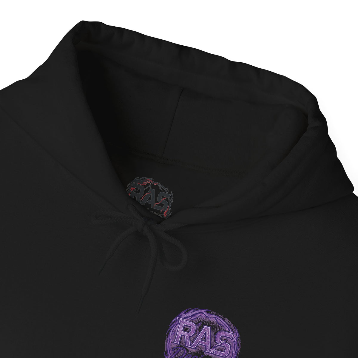 Pullover Hoodie | Ghost of the Red Wolf | Bold Wolf Graphic Streetwear